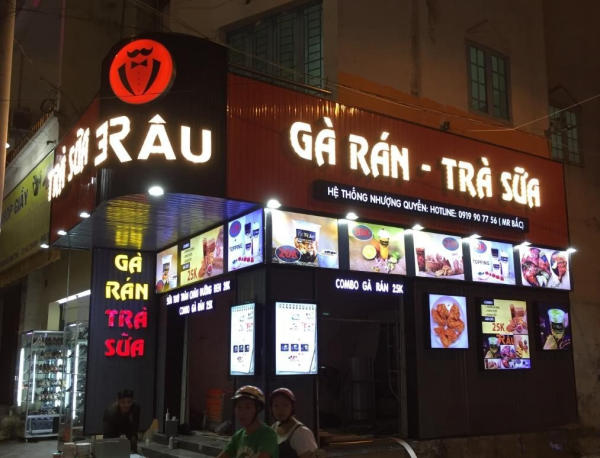 Thi Công Biển Quảng Cáo Đồ Ăn Vặt Đẹp