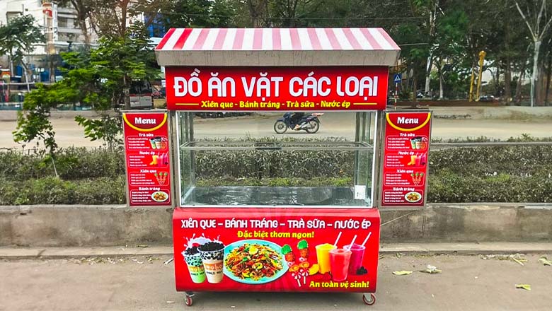 Thi Công Biển Quảng Cáo Đồ Ăn Vặt Đẹp