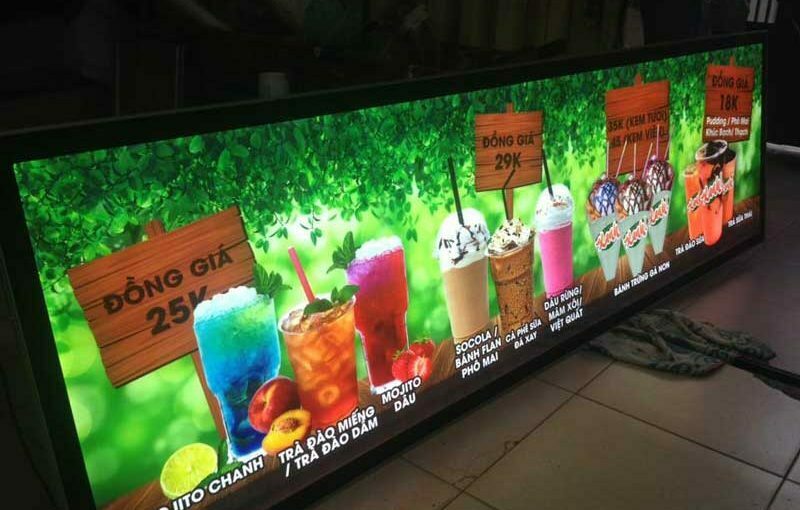 Mẫu Biển Quảng Cáo Đồ Ăn Vặt Đẹp