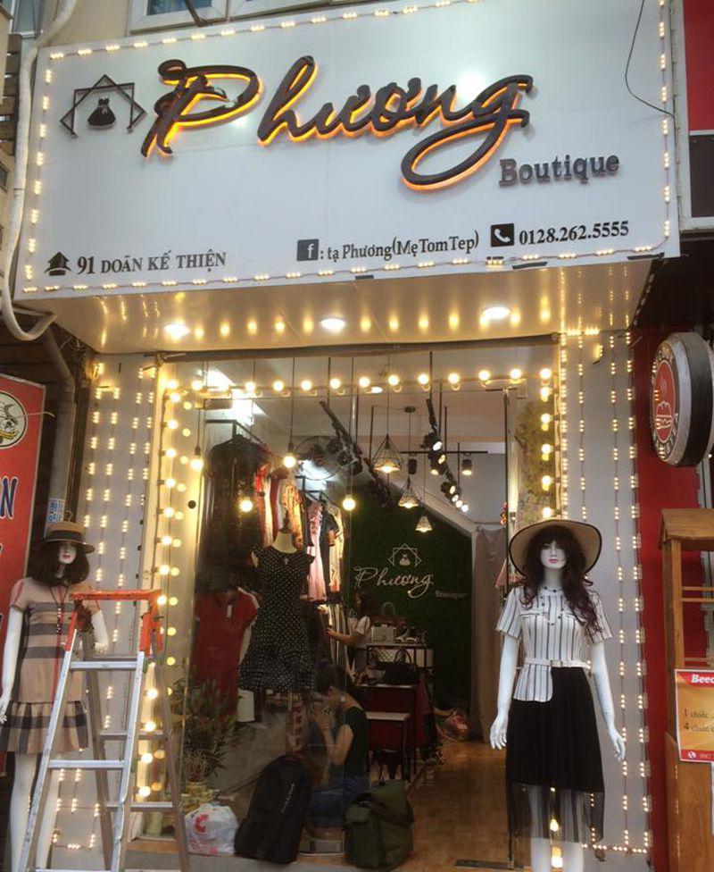 Thi Công Biển Quảng Cáo Shop Thời Trang Đẹp