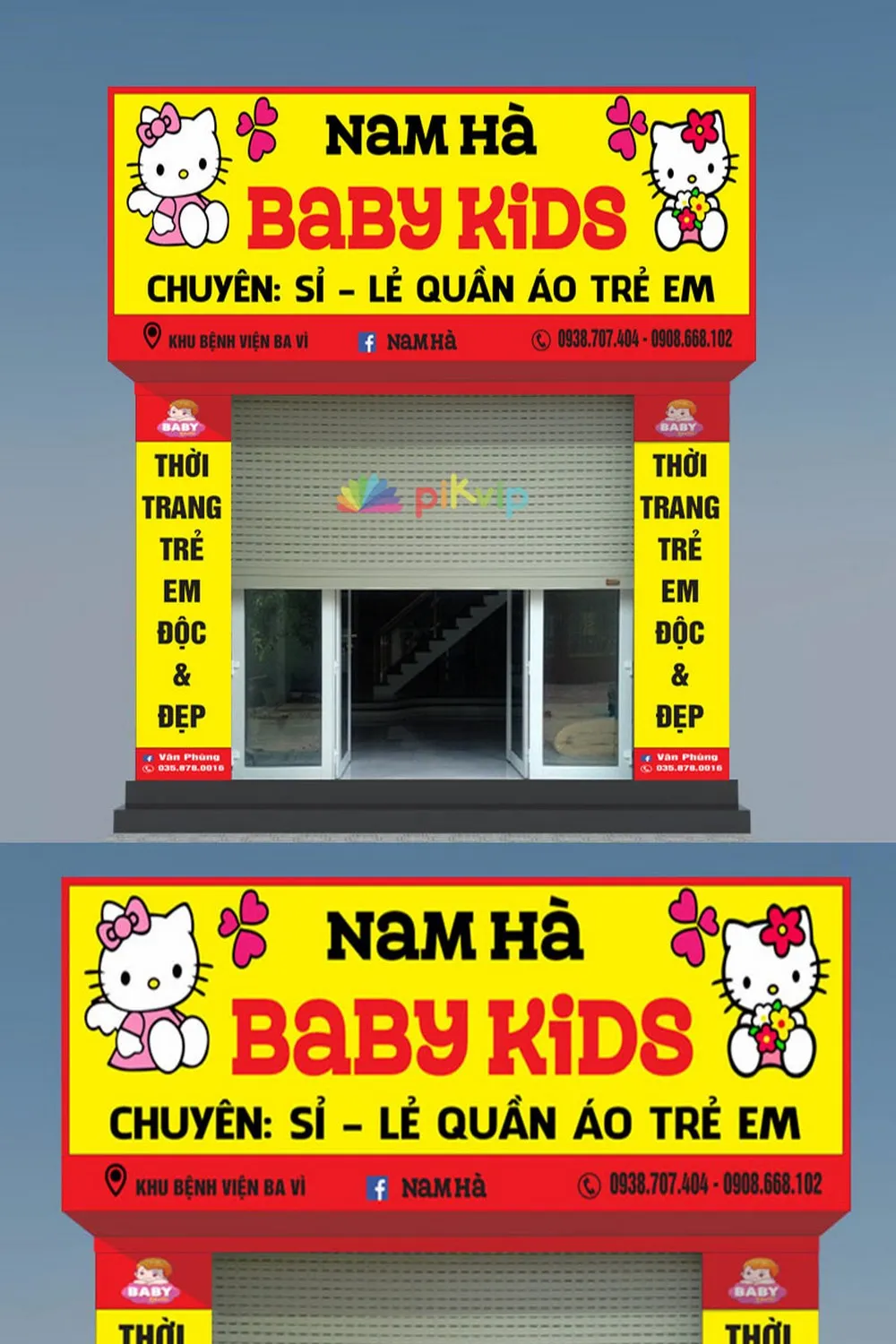 Mẫu Biển Quảng Cáo Shop Thời Trang Đẹp