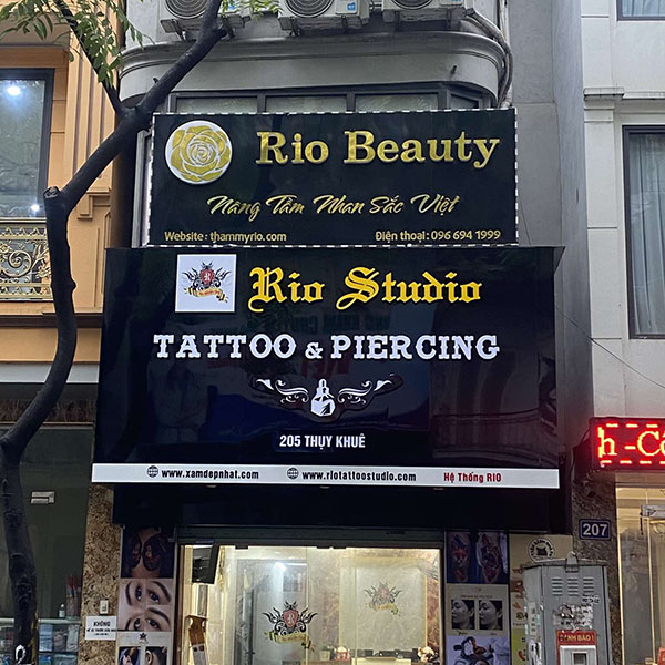Mẫu Biển Hiệu Tiệm Xăm Đẹp