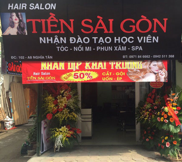 Thi Công Biển Hiệu Tiệm Xăm Đẹp