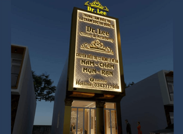 Thiết Kế Biển Hiệu Tiệm Xăm Đẹp