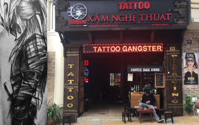 Thiết Kế Biển Hiệu Tiệm Xăm Đẹp