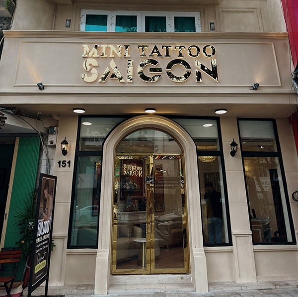 Thiết Kế Biển Hiệu Tiệm Xăm Đẹp