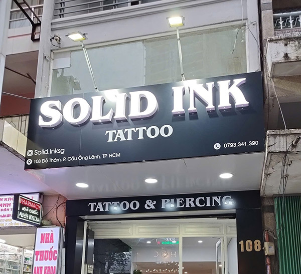 Biển Hiệu Tiệm Xăm Đẹp