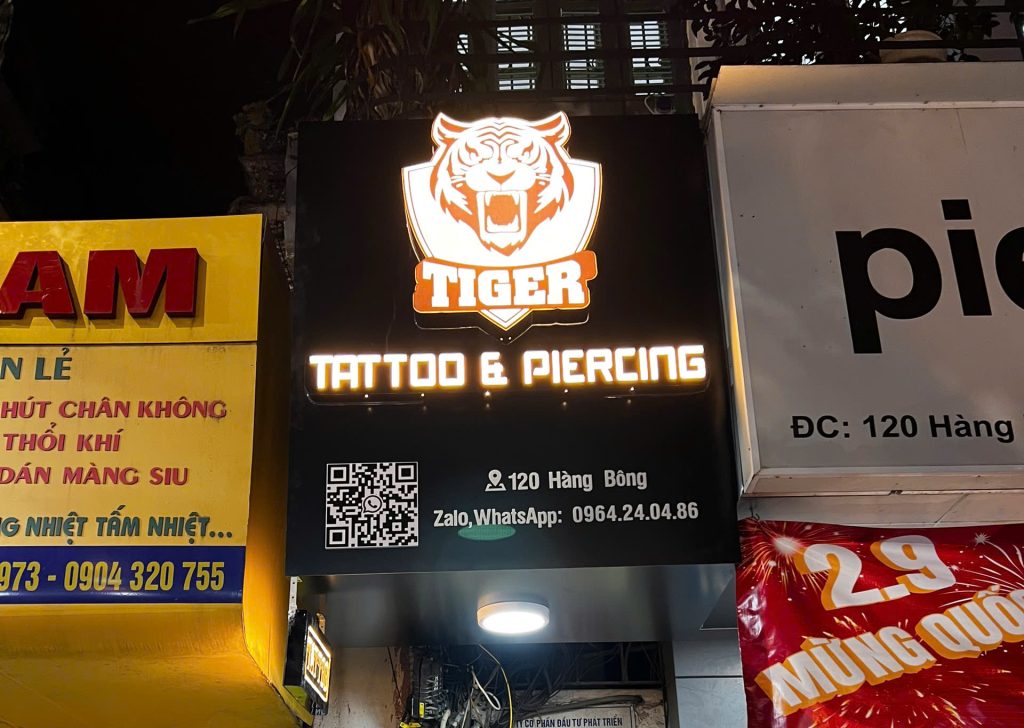 Biển Hiệu Tiệm Xăm Đẹp