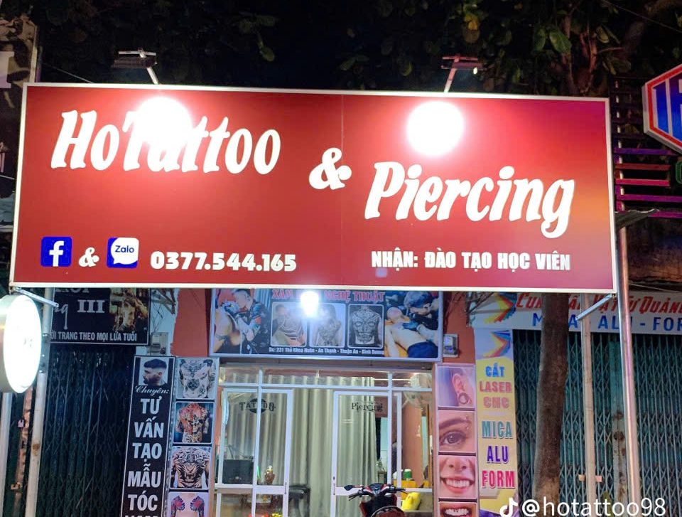 Biển Hiệu Tiệm Xăm Đẹp