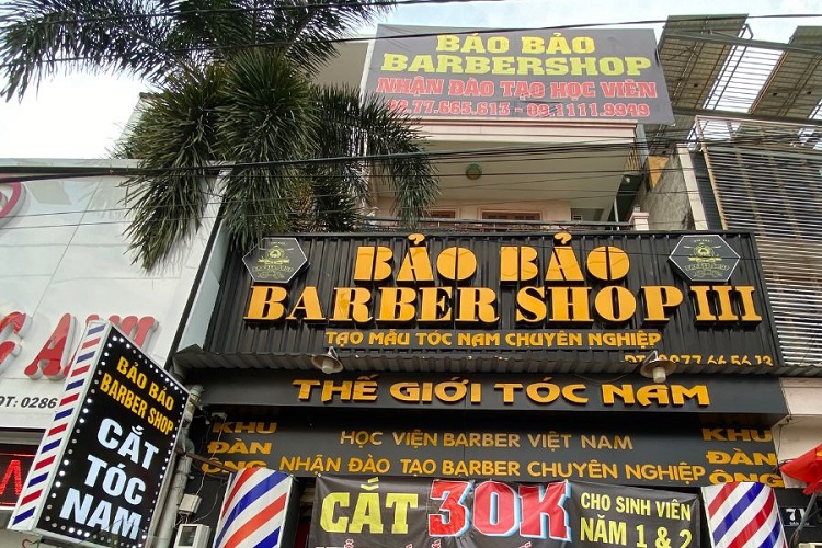 Biển Quảng Cáo Barber Shop Đẹp