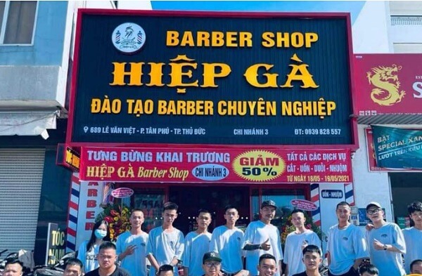 Thi Công Biển Quảng Cáo Barber Shop