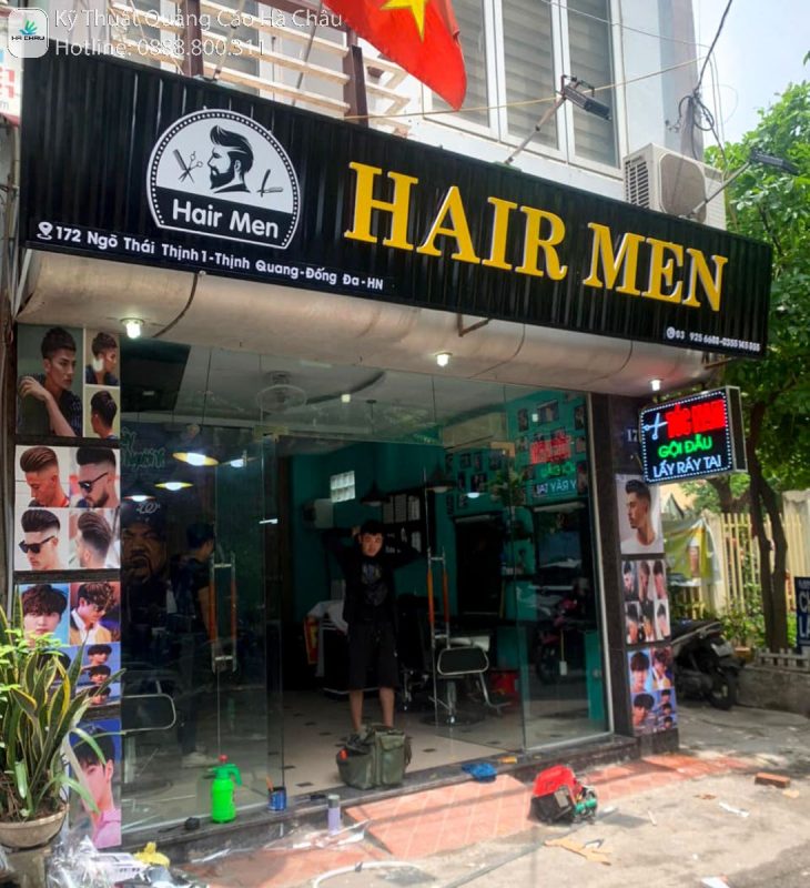 Thi Công Biển Quảng Cáo Barber Shop