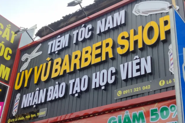 Thi Công Biển Quảng Cáo Barber Shop