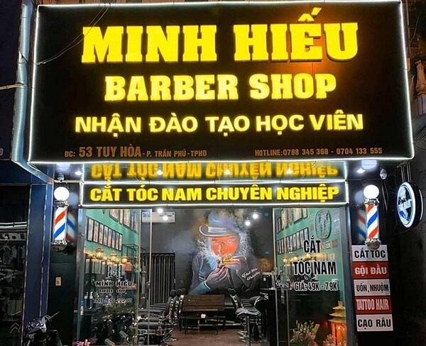 Thiết Kế Biển Quảng Cáo Barber Shop