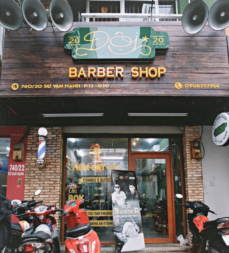 Thiết Kế Biển Quảng Cáo Barber Shop