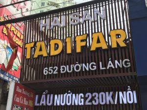 Mẫu Biển Quảng Cáo Nhà Hàng Đẹp