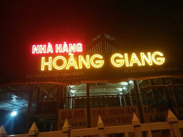 Mẫu Biển Quảng Cáo Nhà Hàng Đẹp