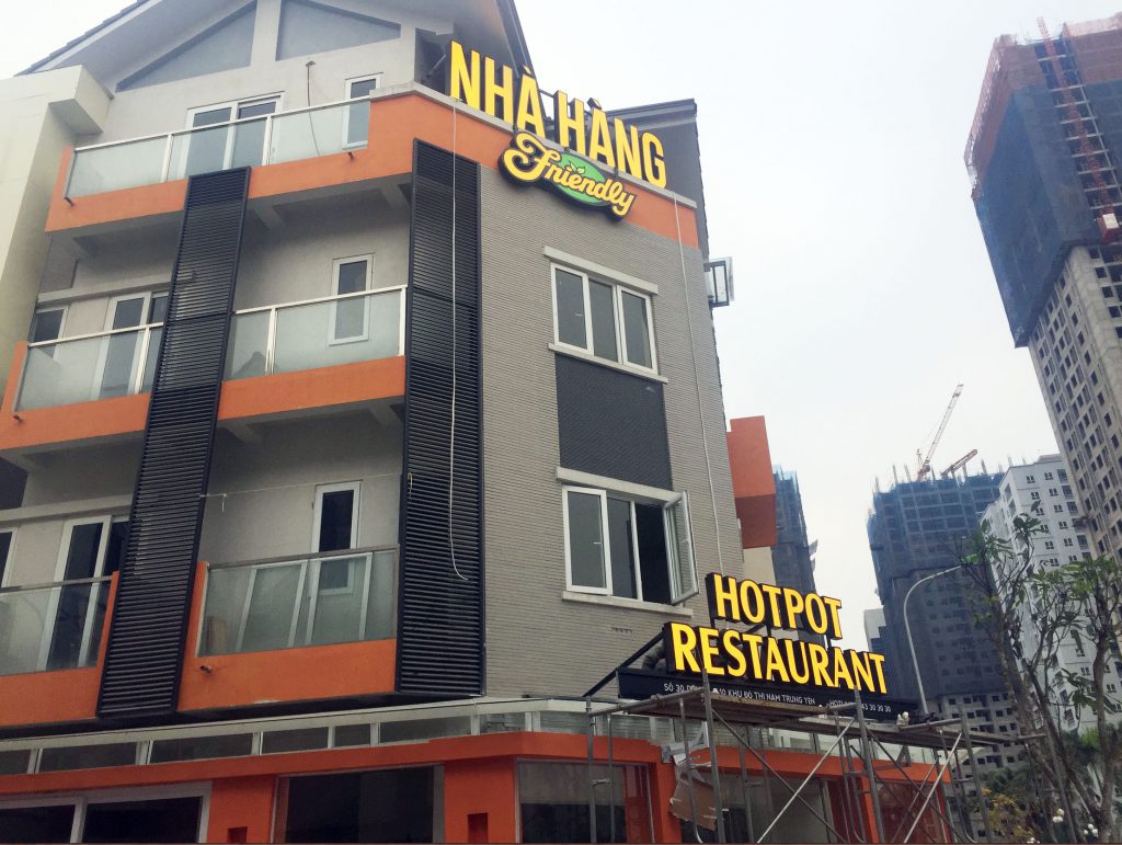 Thi Công Biển Quảng Cáo Nhà Hàng