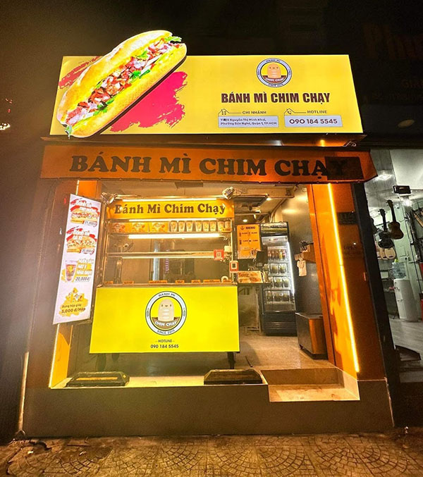 Thi Công Bảng Hiệu Bánh Mì