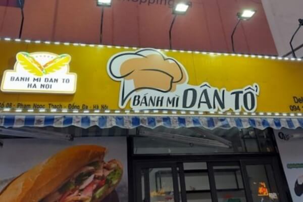 Thiết Kế Bảng Hiệu Bánh Mì