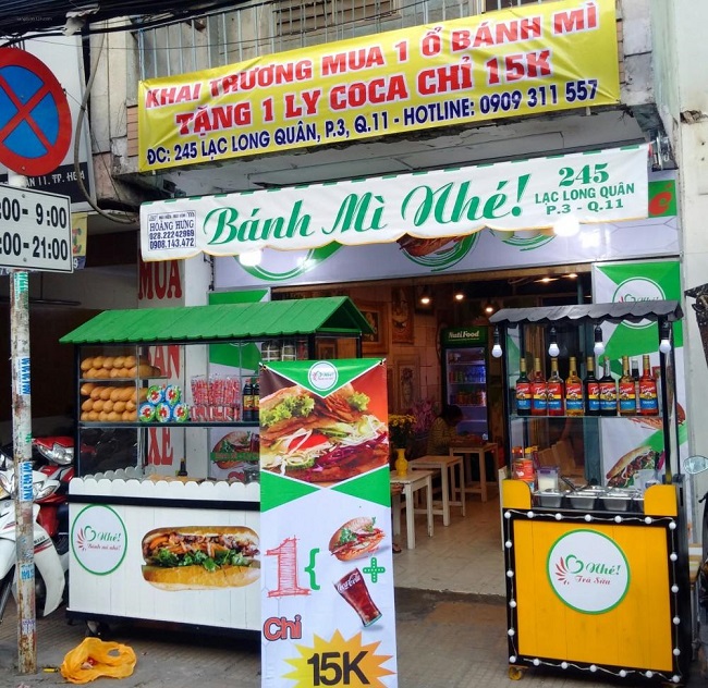 Mẫu Bảng Hiệu Bánh Mì Đẹp