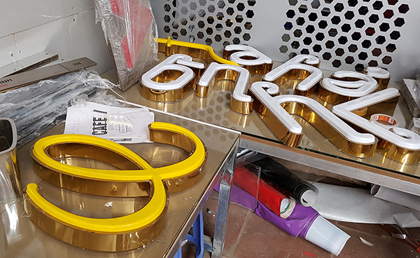 Biển Quảng Cáo Chữ Inox Đẹp