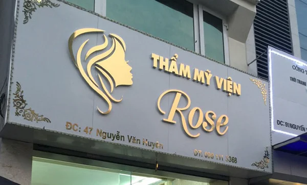 Bảng Hiệu Phun Xăm Thẩm Mỹ Đẹp