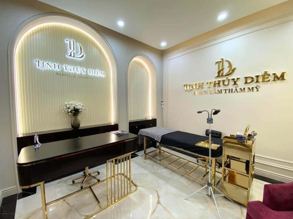 Thi Công Bảng Hiệu Phun Xăm Thẩm Mỹ