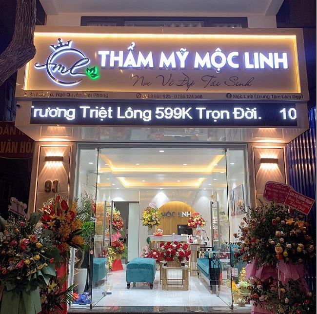 Thiết Kế Bảng Hiệu Phun Xăm Thẩm Mỹ