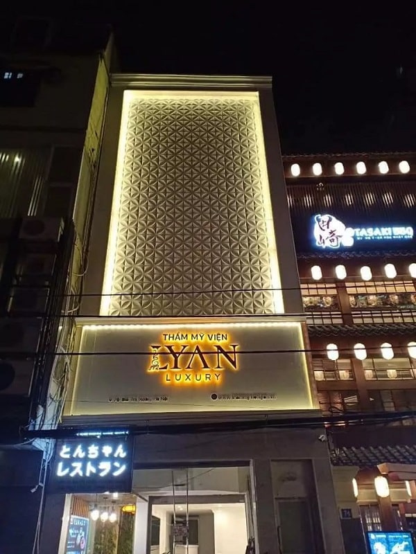 Mẫu Bảng Hiệu Phun Xăm Thẩm Mỹ Đẹp