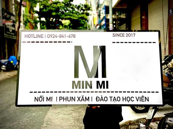 Mẫu Bảng Hiệu Phun Xăm Thẩm Mỹ Đẹp Năm 2026