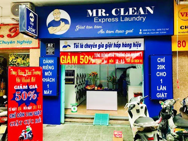 Biển Quảng Cáo Giặt Là