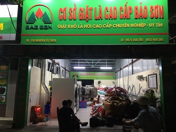 Thi Công Biển Quảng Cáo Giặt Là