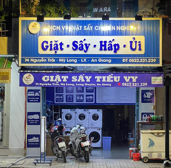 Thiết Kế Biển Quảng Cáo Giặt Là