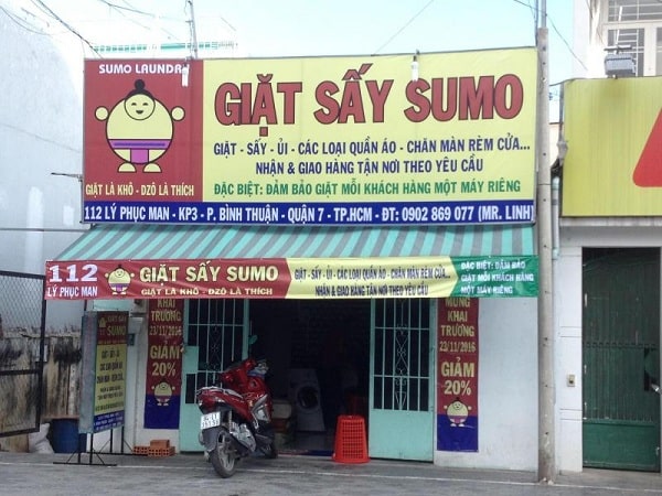 Mẫu Biển Quảng Cáo Giặt Là Đẹp