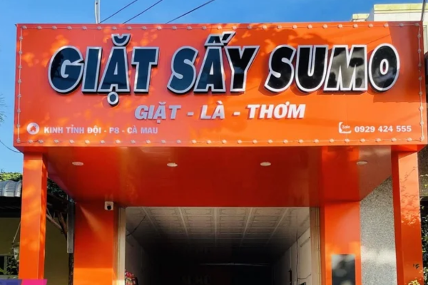 Mẫu Biển Quảng Cáo Giặt Là Đẹp