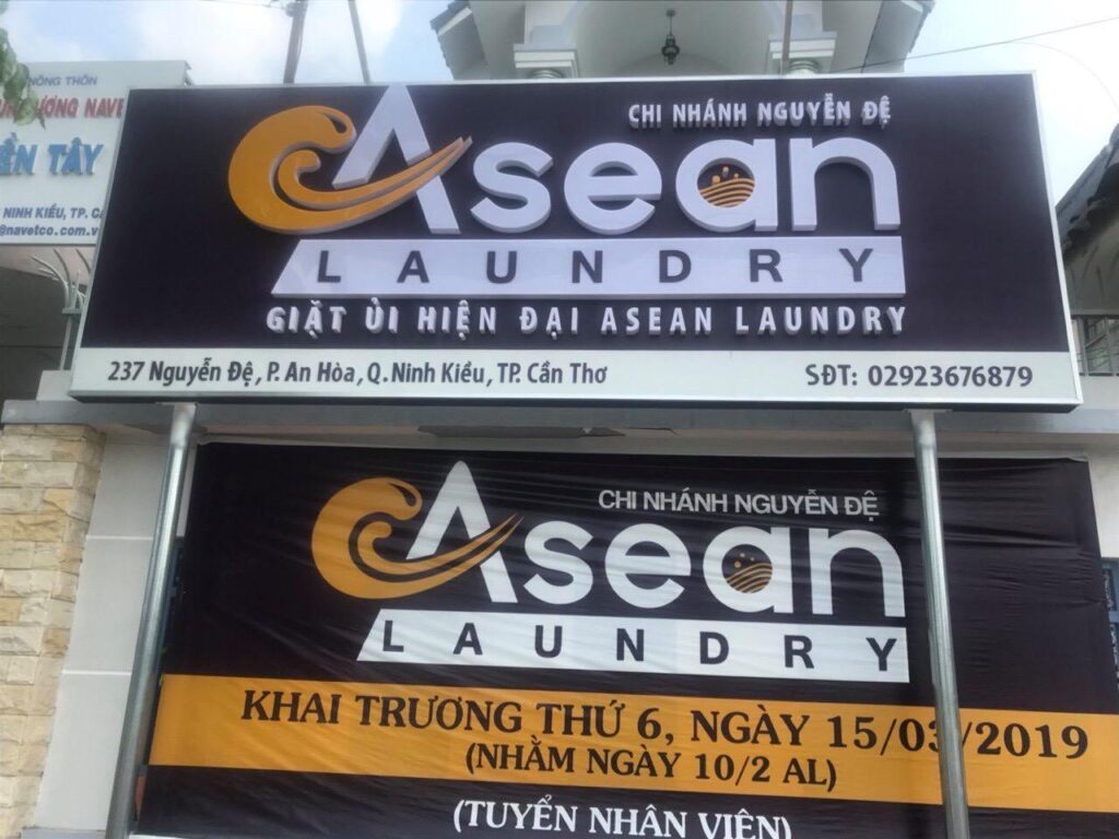 Mẫu Biển Quảng Cáo Giặt Là Đẹp Năm 2026