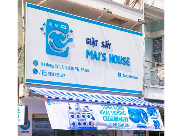 Mẫu Biển Quảng Cáo Giặt Là Đẹp Năm 2026