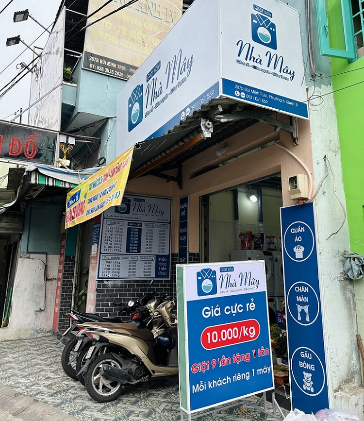 Mẫu Biển Quảng Cáo Giặt Là Đẹp Năm 2026