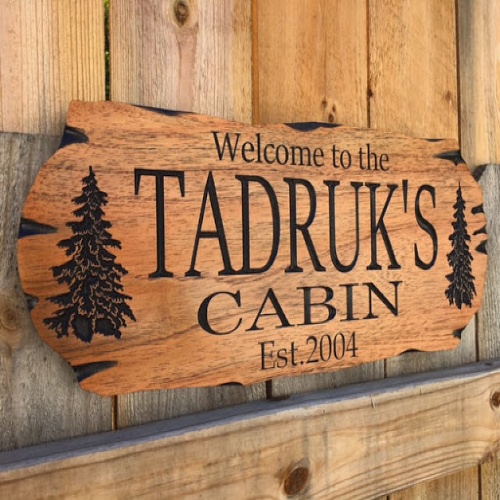 Bảng Hiệu Bằng Gỗ Đẹp