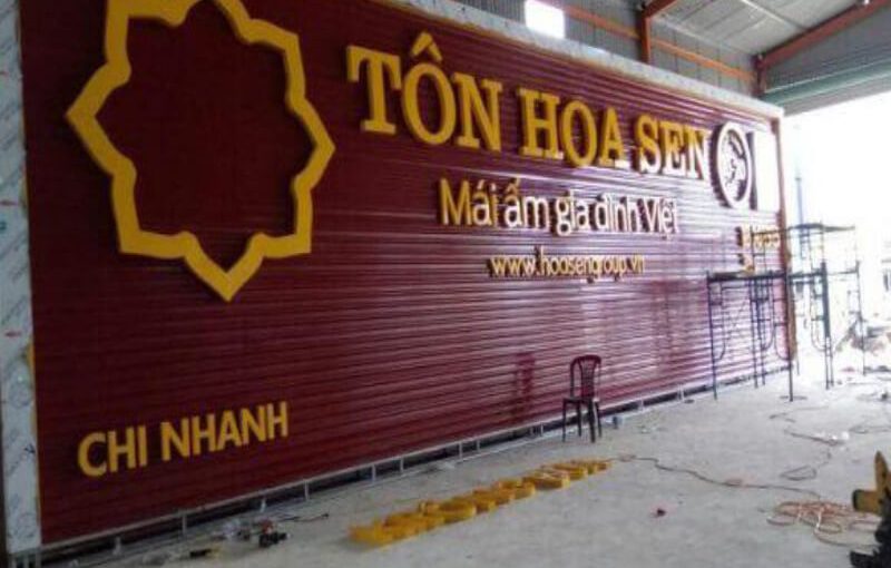 Thiết Kế Biển Hiệu Tôn Sóng