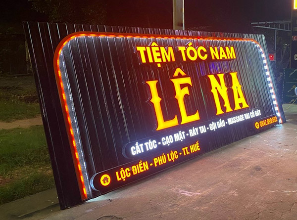 Thiết Kế Biển Hiệu Tôn Sóng