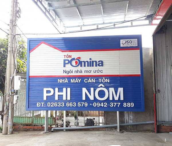 Thiết Kế Biển Hiệu Tôn Sóng