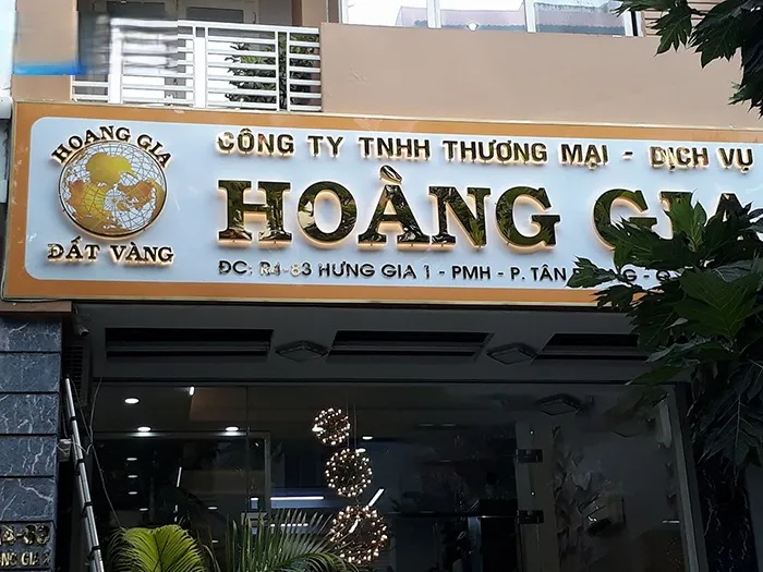 Mẫu Bảng Hiệu Doanh Nghiệp Đẹp