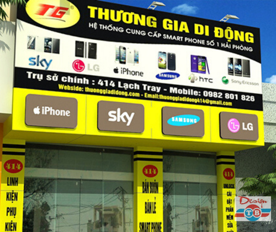 Mẫu Biển Quảng Cáo Di Động