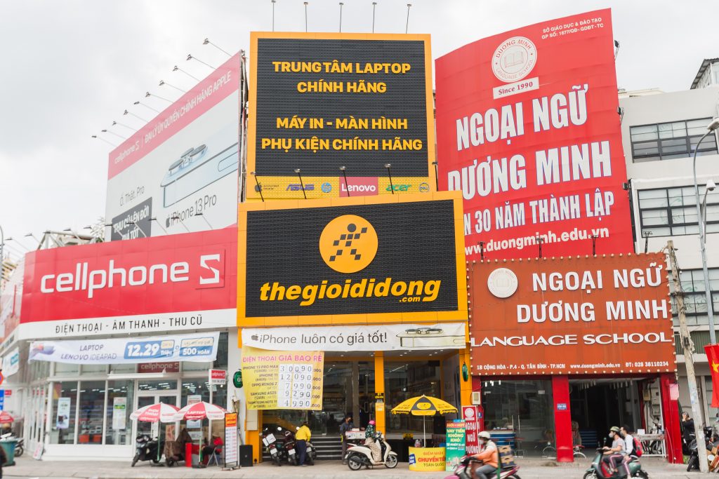 Mẫu Biển Quảng Cáo Di Động