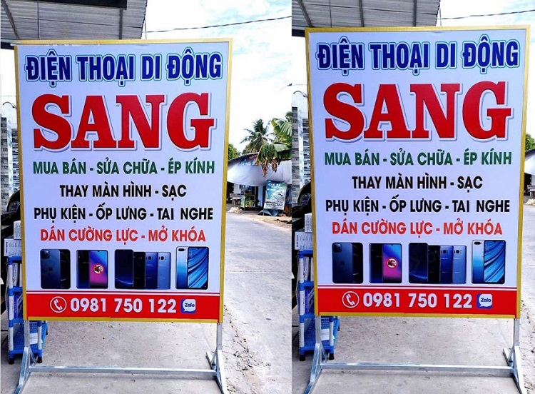 Mẫu Biển Quảng Cáo Di Động Đẹp Năm 2026