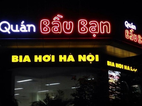 Bảng Hiệu Quán Nhậu Đẹp