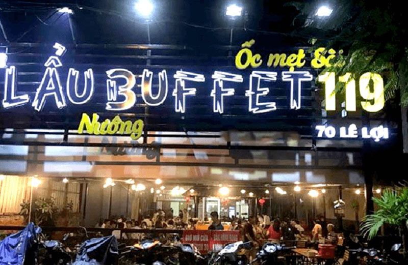 Thi Công Bảng Hiệu Quán Nhậu Đẹp