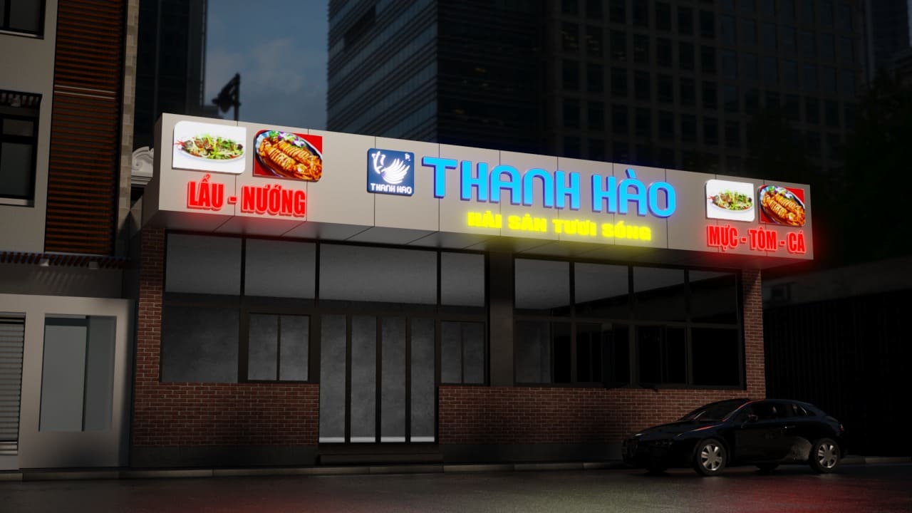 Thiết Kế Bảng Hiệu Quán Nhậu Đẹp